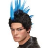 Irokesen Perücke Deluxe Blau