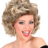 70s Perücke Olivia Blond