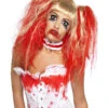 Blutige Horror Mädchen Perücke