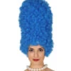 Comic Figur Marge Perücke Blau