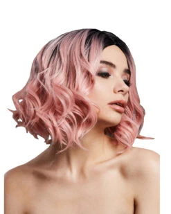 Kourtney Damen Perücke In Baby Pink Blend