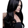 Khloe Damen Perücke Schwarz