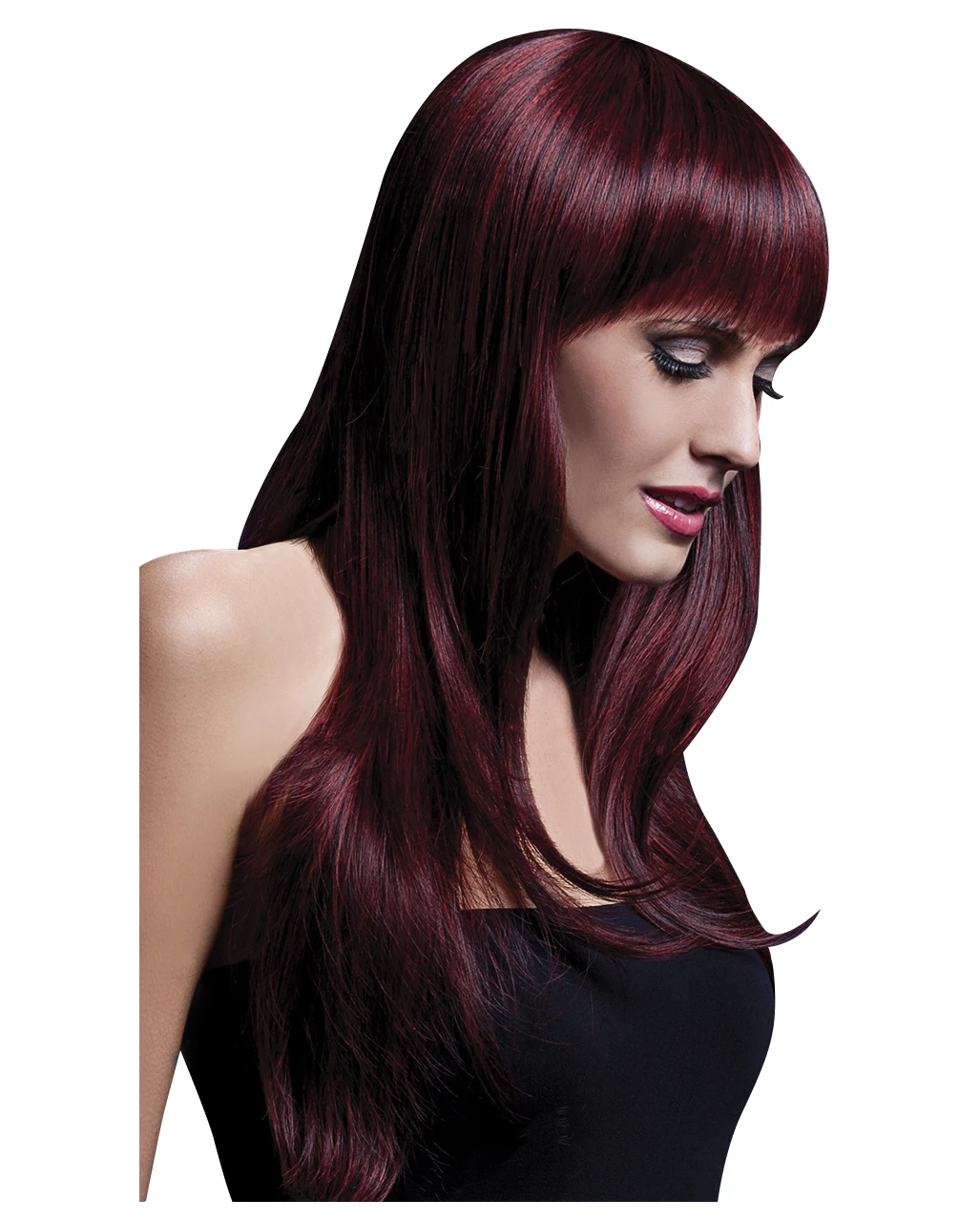 Sienna Damen Perücke Bordeaux 1 Sienna Damen Perücke Bordeaux