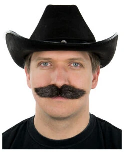 Schnurrbart Dunkelbraun