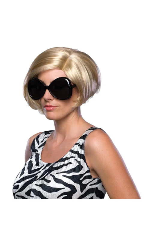 Fußball Lady Perücke