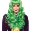 Grüne Joker Damenperücke