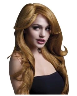 Nicole Damen Perücke Rotblond