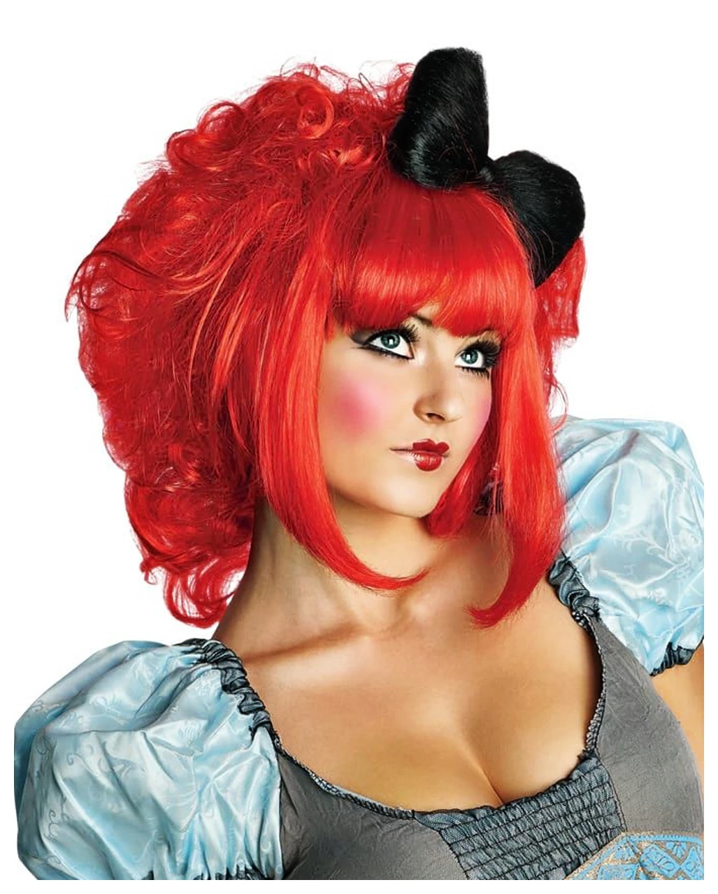 Rote Manga Perücke
