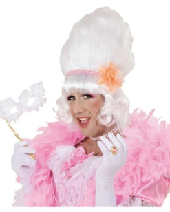 Rokoko Perücke 5 Rokoko Perücke -Halloween Perücken Geschäft marquise peruecke mit rosa perlen barock peruecke drag queen perucke 29355 3