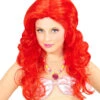 Rote Kinderperücke Meerjungfrau