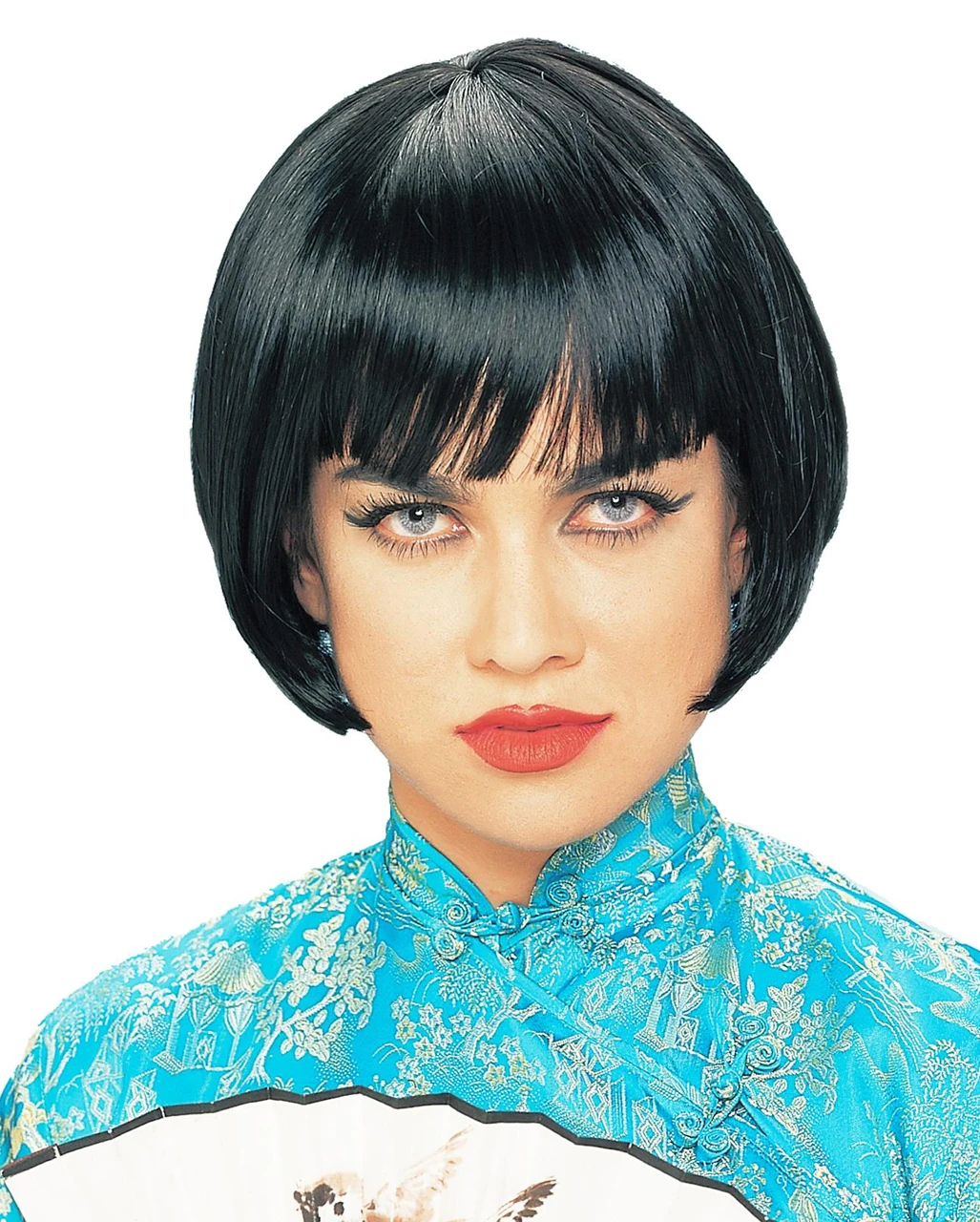 Pagenperücke Schwarz 1 Pagenperücke Schwarz