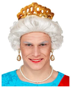 Queen & Großmutter Perücke