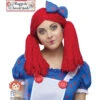 Lizenzierte Raggedy Ann Perücke