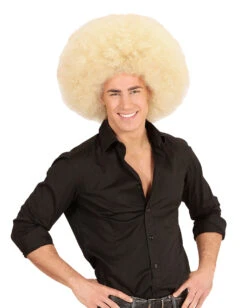 Halloween Perücken Geschäft -Halloween Perücken Geschäft riesige afro peruecke blond 38100 1