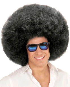 XL Afro Perücke Schwarz 5 XL Afro Perücke Schwarz -Halloween Perücken Geschäft riesige afro peruecke schwarz black oversized afro wig faschingsperuecke karnevals peruecke 38102 03