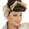 50´s Rockabilly Girl Perücke Mit Haarband
