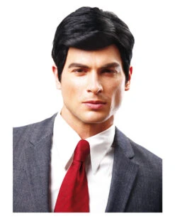 Schwarze Scheitelperücke Clark