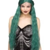 Türkise Siren Perücke