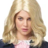 Blonde Strange Girl Perücke