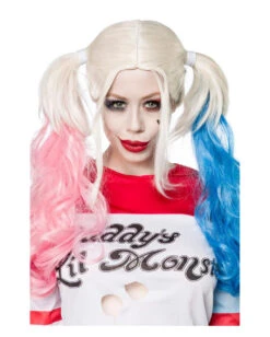Halloween Perücken Geschäft 5 Suicide Harlequin Perücke
