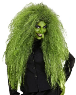 Grüne Wilde Hexen Perücke